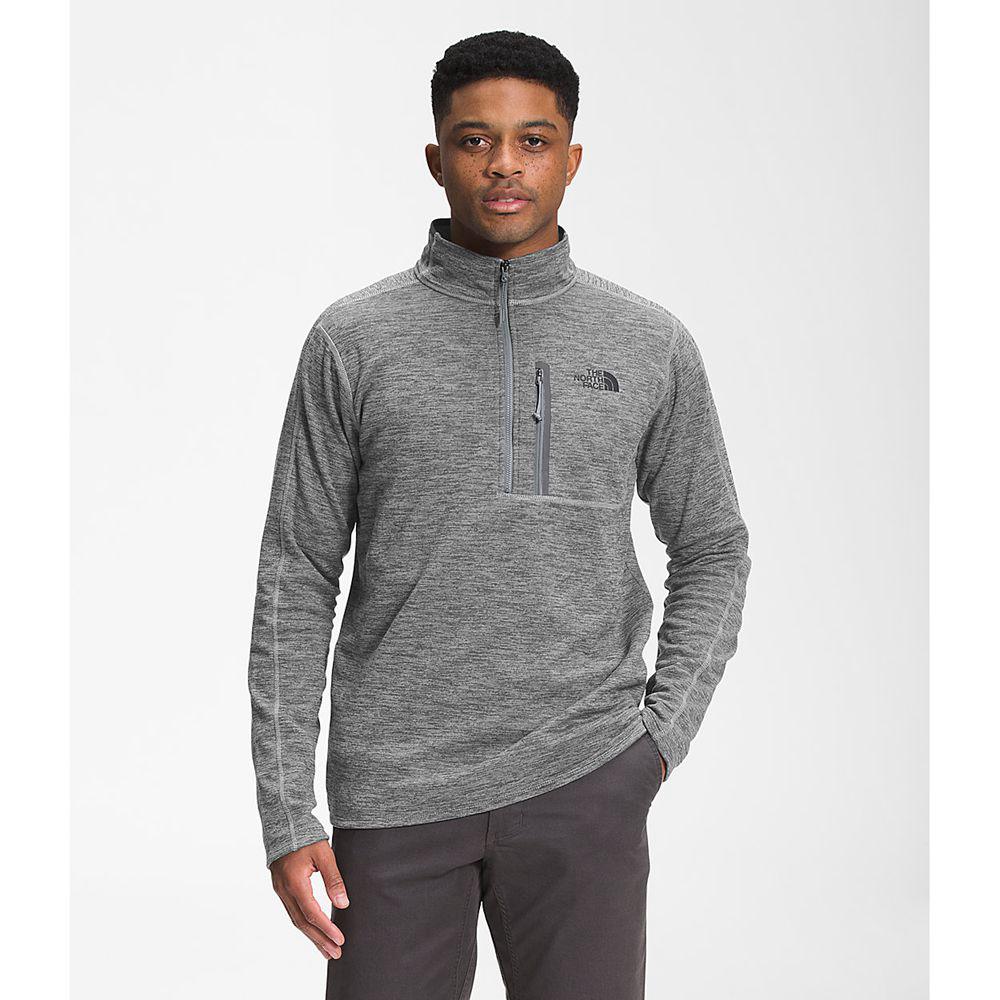 The North Face Canyonlands ½ Zip Ανδρικα Fleece - Γκρι (TEVH75182)